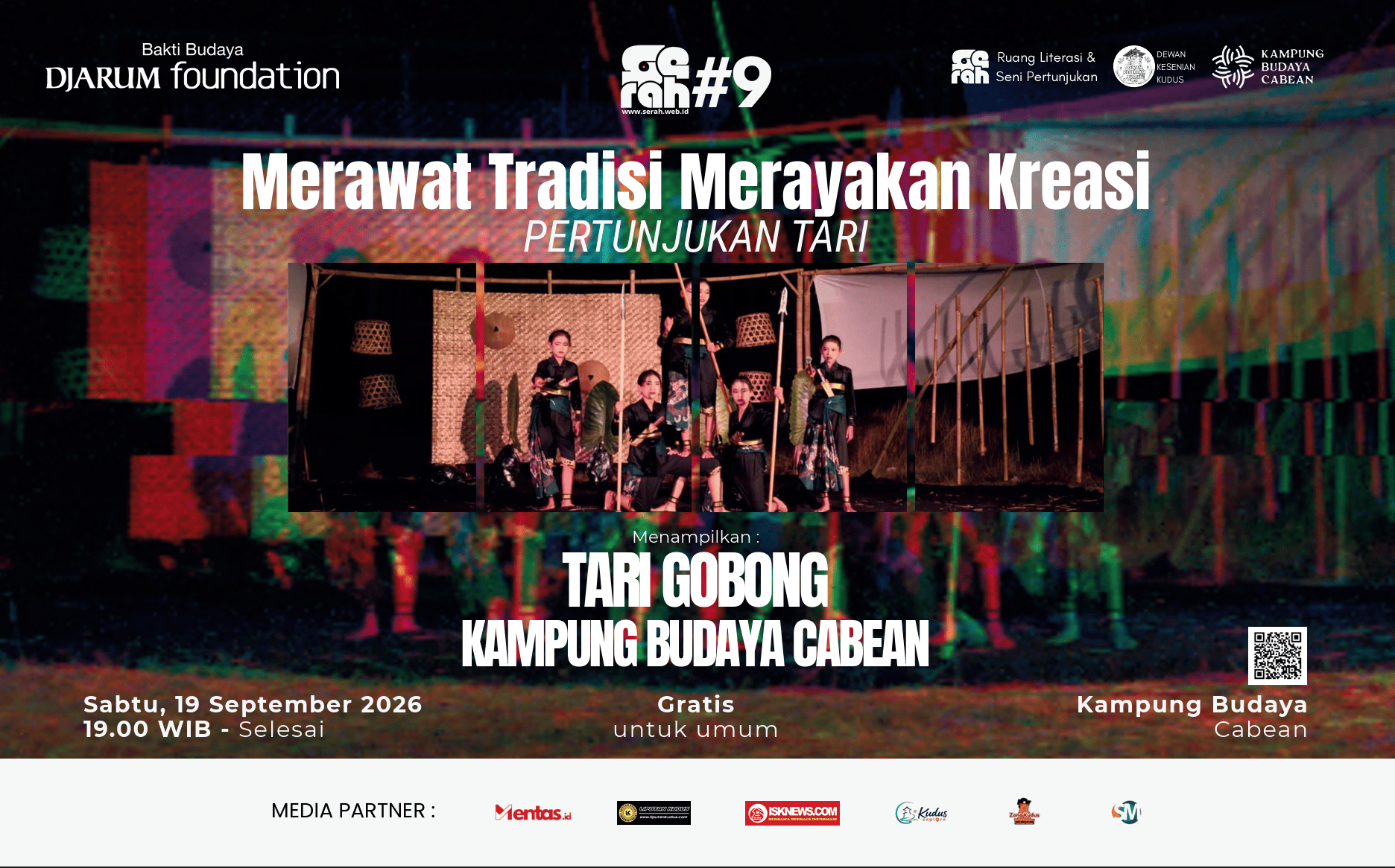 Serah 9 - Merawat Tradisi Merayakan Kreasi Kampung Budaya Cabean